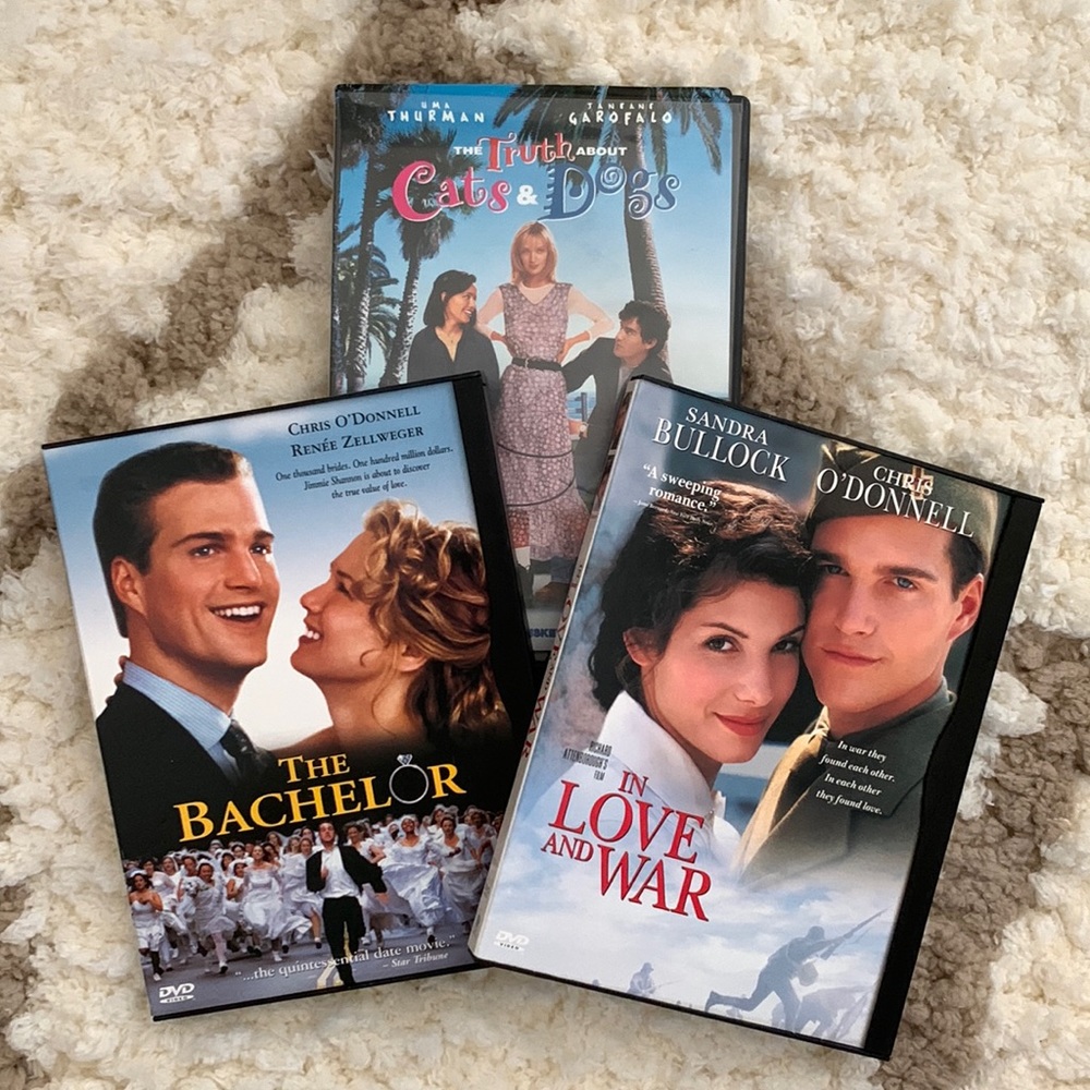EUC Trio of Romance DVDs